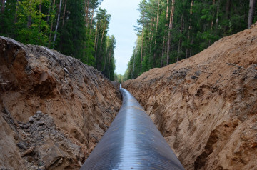 ZZU Czeszow - ZZU Wierzchowice high pressure gas pipeline 