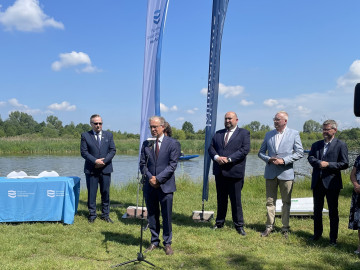 Zabezpieczenie brzegu rzeki Bug w Kuligowie