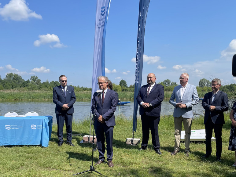 Zabezpieczenie brzegu rzeki Bug w Kuligowie
