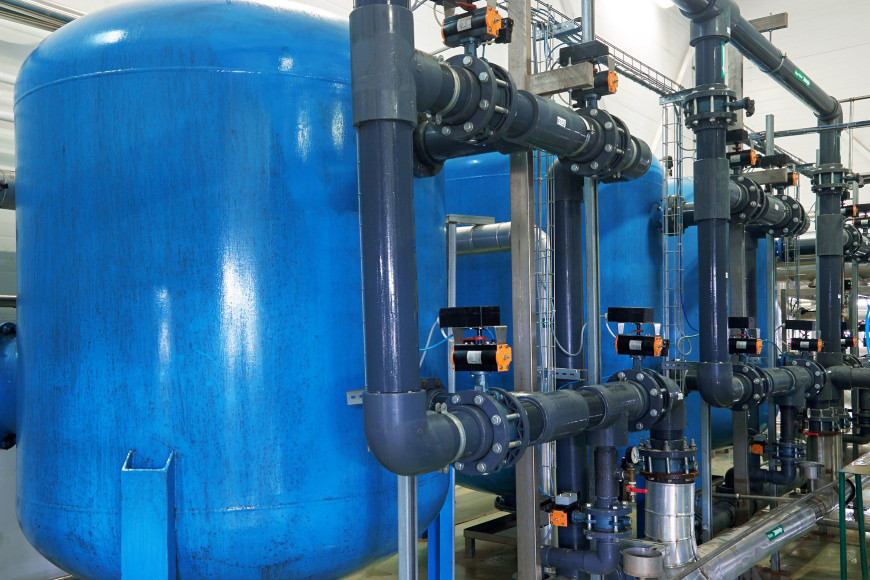 Construction of replacement groundwater intake with water treatment station