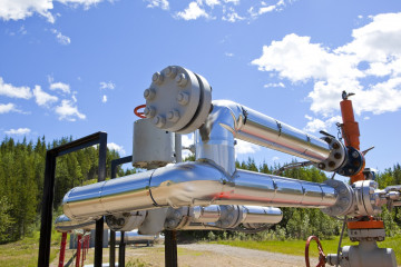 Tworzen gas metering and pressure reducing system station 